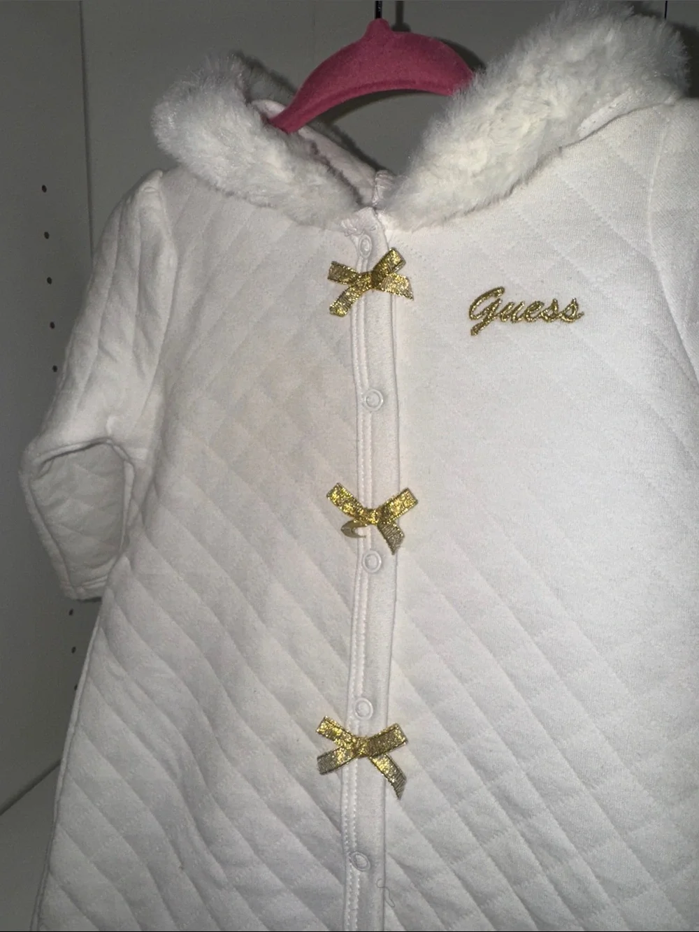 Guess quilted cream